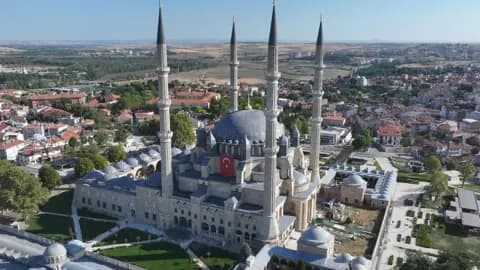 Mimar Sinan'ın Ustalık Eseri Selimiye Camii Yeniden İbadete Açıldı Mimar Sinan'ın Ustalık Eseri Selimiye Camii Yeniden İbadete Açıldı