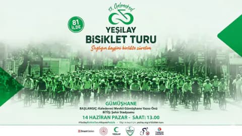 Gümüşhane'de Sağlık İçin Pedal Çevirme Zamanı: 13. Geleneksel Bisiklet Turu Başlıyor Gümüşhane'de Sağlık İçin Pedal Çevirme Zamanı: 13. Geleneksel Bisiklet Turu Başlıyor