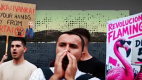 Sazan Adası'nda 1,6 Milyar Dolarlık Lüks Tatil Köyü Krizi: Trump Ailesi ve Protestolar Sazan Adası'nda 1,6 Milyar Dolarlık Lüks Tatil Köyü Krizi: Trump Ailesi ve Protestolar