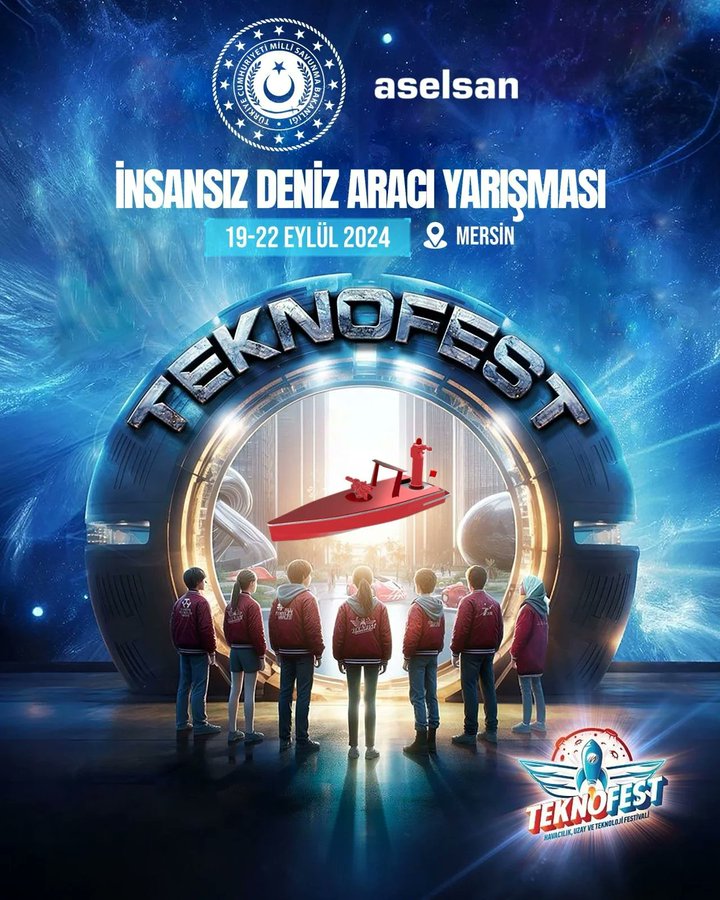 TEKNOFEST'de İnsansız Deniz Aracı Yarışması Düzenleniyor