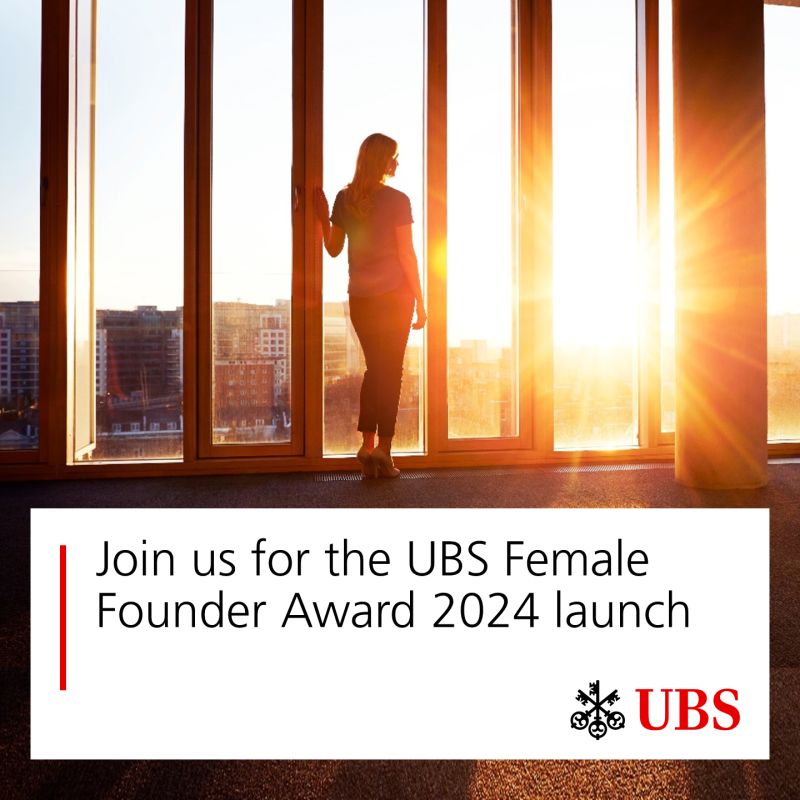 UBS, 2024 İçin Female Founder Award'unu Tanıtacak