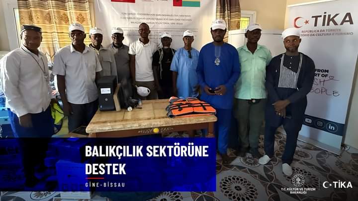 TİKA, Gine Bissau'daki Balıkçılara Destek Sağladı