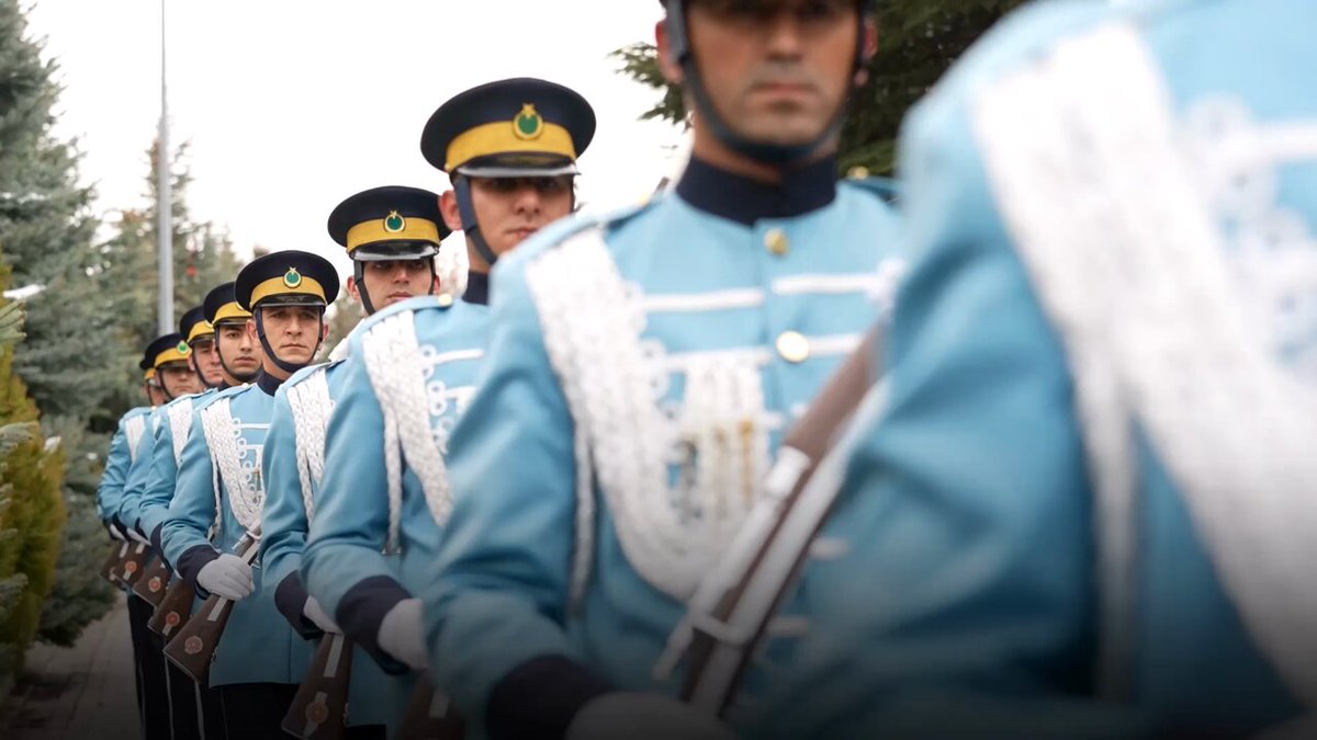 Cumhurbaşkanlığı Muhafız Alayı, Gerçekleştirdiği Tüfekli Gösteri Bölüğü Eğitimleriyle Hazır